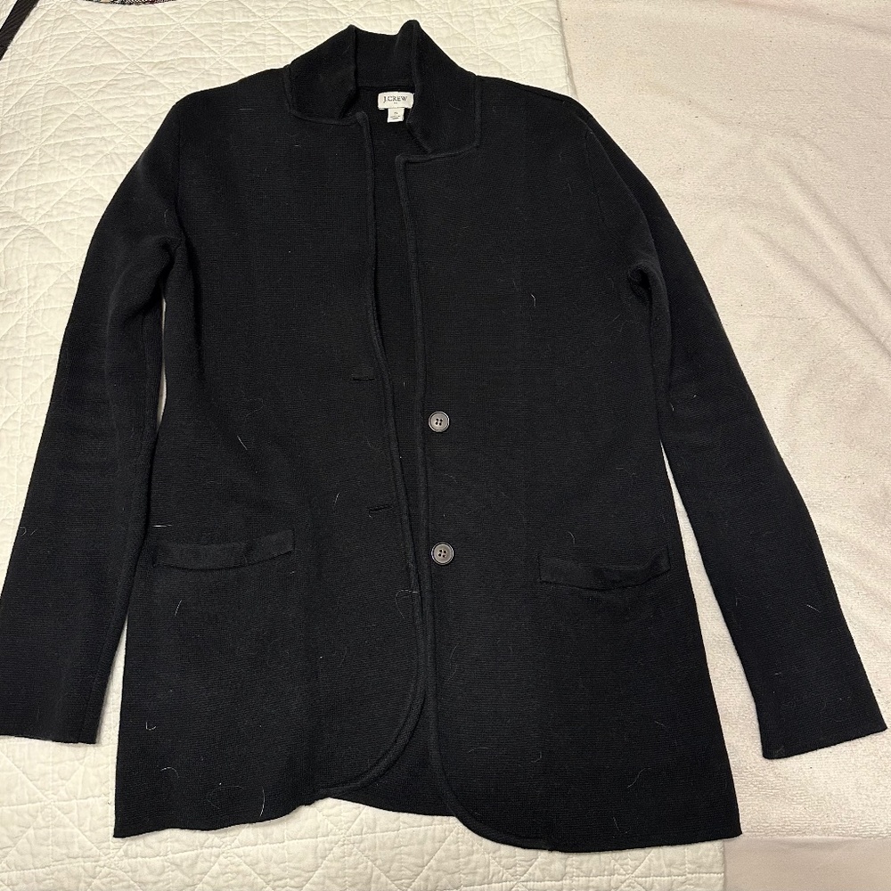 J Crew sweater blazer